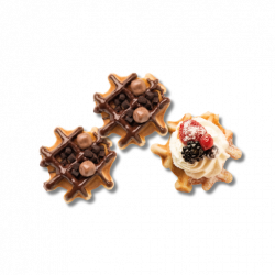 3 UND. MINI WAFFLE...