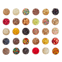 TOPPINGS PARA HELADO